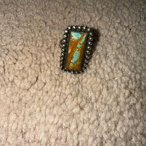 Royston turquoise sterling silver Statement Ring